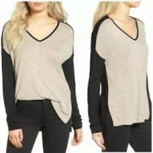 Madewell Anthem Color Block Long Sleeve Tee    (RC